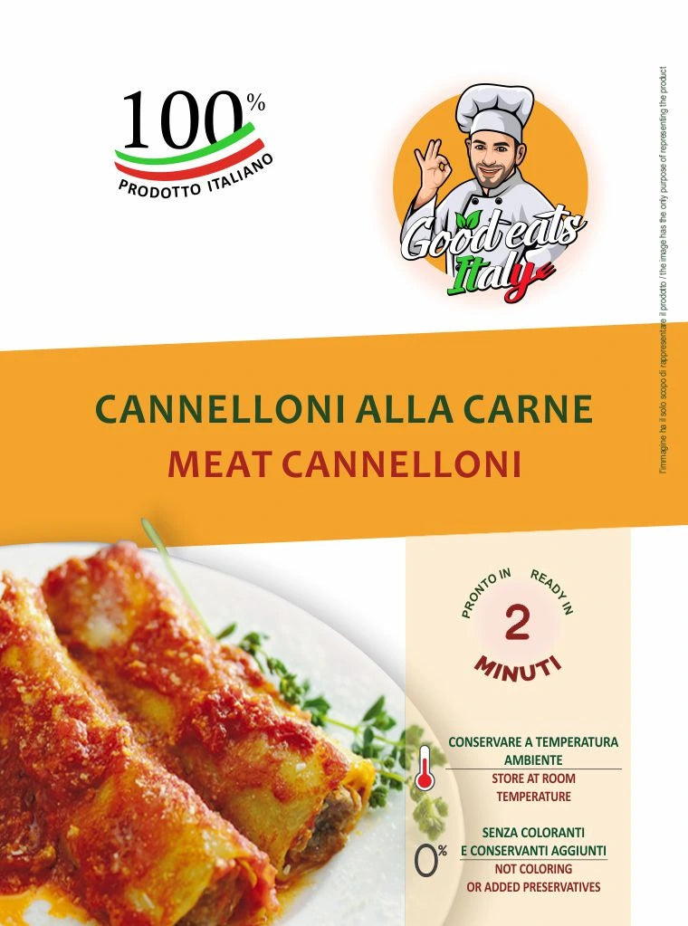 Meat Cannelloni - Goodeatitaly